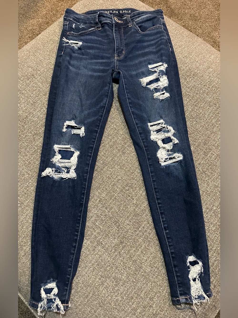 American Eagle Next Level Stretch Hi Rise Jegging Crop Women’s Size 6